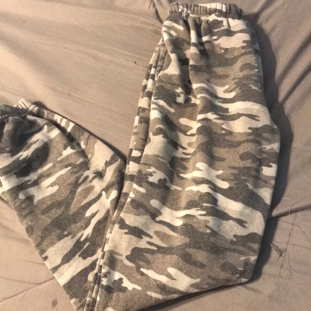 Camo sweatpants